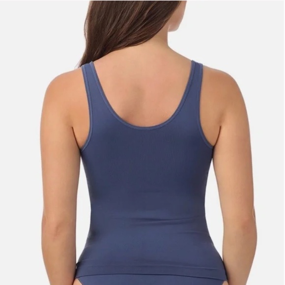 Le Mystere Seamless Comfort Tank Top In Azure Blue Size XL NWT - Picture 3 of 3